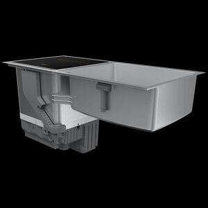 Fotile 2-In-1 In-Sink Top Control Dishwasher with 57 dBA Sound Level - Stainless Steel, , hires