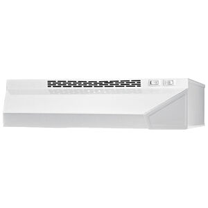 Summit 30 in. Standard Style Range Hood with 2 Speed Settings - White, , hires