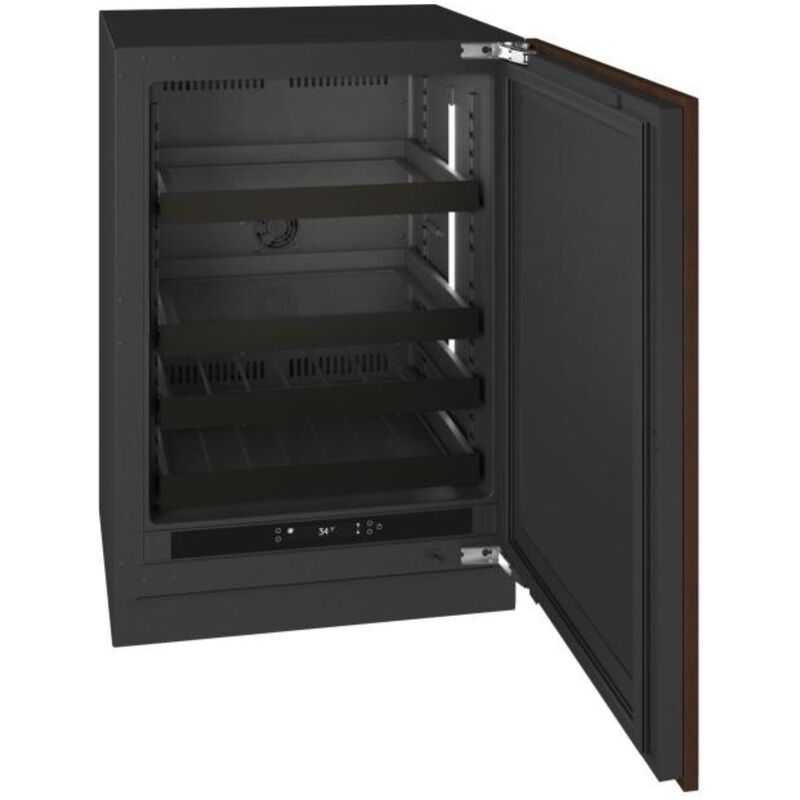 U-Line The Seamless Collection 24 in. Built-In/Freestanding 5.1 cu. ft. Compact Beverage Center with Adjustable Shelves & Digital Control - Custom Panel Ready, , hires
