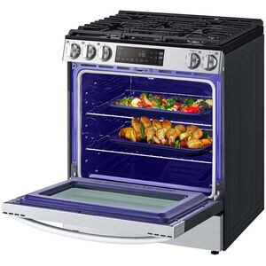 LG 30 in. 5.8 cu. ft. Smart Slide-In Gas Range with 5 Sealed Burners - PrintProof Stainless Steel, , hires