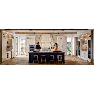 Signature Kitchen Suite 30 in. 6.4 cu. ft. Smart Speed/ Steam Electric Microwave/Wall Oven Combo with True European Convection & Sensor Cooking - Stainless Steel, , hires