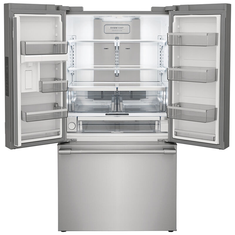 Frigidaire Professional 36 in. 23.3 cu. ft. Counter Depth French Door Refrigerator with Internal Water Dispenser - Stainless Steel, , hires