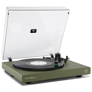 Victrola Wave Bluetooth Turntable with Auracast - Green, , hires