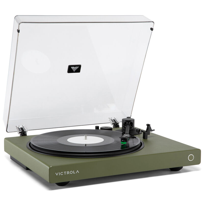 Victrola Wave Bluetooth Turntable with Auracast - Green, , hires