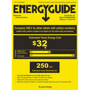 Summit 18 in. 2.7 cu. ft. Undercounter Refrigerator - Stainless Steel, , hires