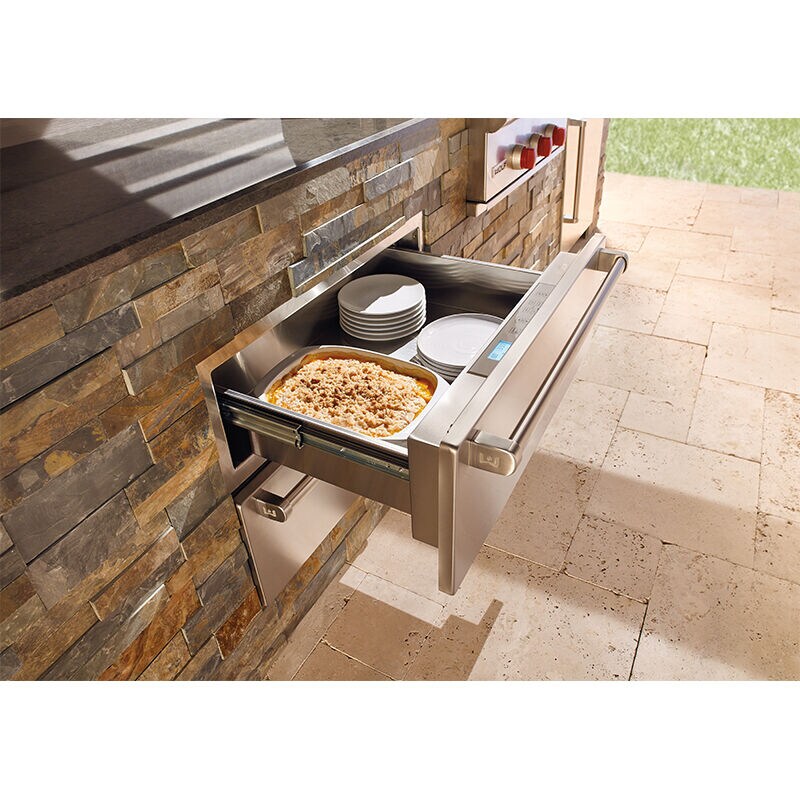 Wolf 30 in. 1.6 cu. ft. Warming Drawer with Humidity Control - Custom Panel Ready, , hires