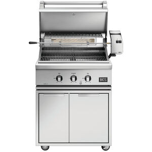 DCS Series 7 30 in. 2-Burner Built-In Natural Gas Grill with Rotisserie - Stainless Steel, , hires