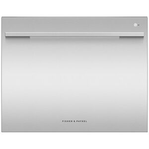 Fisher & Paykel Series 9 Contemporary 24 in. Internal Control Dishwasher Drawer with 42 dBA, 7 Place Settings & 9 Wash Programs - Stainless Steel, , hires