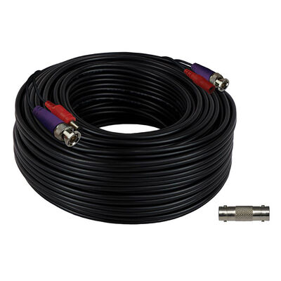 Night Owl - 100 ft. In-Wall Rated Video/Power Extension Cable With Extension Adapter | CAB-1004KV1