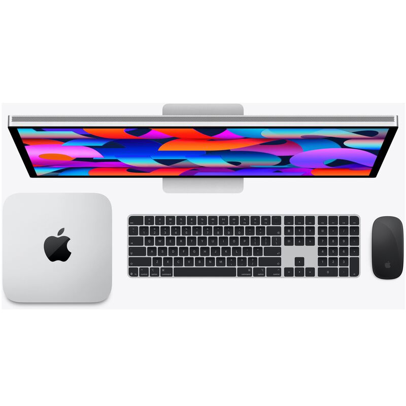 Apple Mac Studio with Apple M5 Ultra 30-Core CPU, 64-Core GPU, 96 GB RAM, 1 TB SSD & Mac OS - Silver, , hires