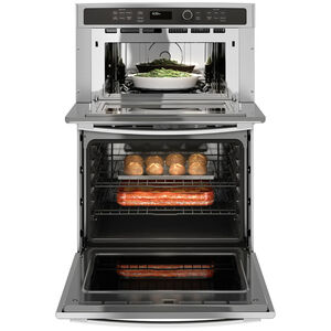 GE 30 in. 6.7 cu. ft. Electric Double Wall Oven With Self Clean - Stainless Steel, , hires