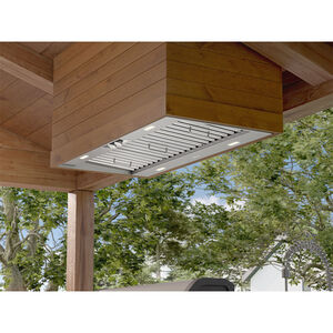 Zephyr 48 in. Ducted Canopy Pro Style Range Hood with 1200 CFM, 3 Fan Speeds & 4 LED Lights - Stainless Steel, , hires