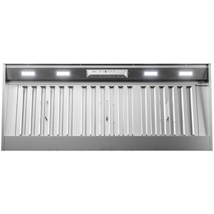 Zephyr 48 in. Standard Style Range Hood with 6 Speed Settings, 1200 CFM & 2 LED Light - Stainless Steel, , hires