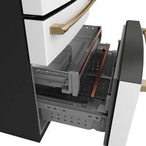 Cafe 36 in. 28.7 cu. ft. Smart 4-Door French Door Refrigerator with Internal Water Dispenser - Matte White, , hires