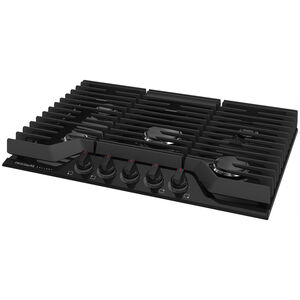 Frigidaire Gallery 30 in. 5-Burner Natural Gas Cooktop with Simmer Burner & Power Burner - Black, Black, hires