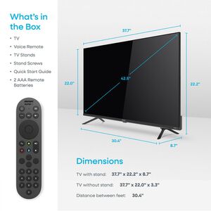 Element - 50" Class Revolution Series LED 4K UHD Smart XUMO TV, , hires