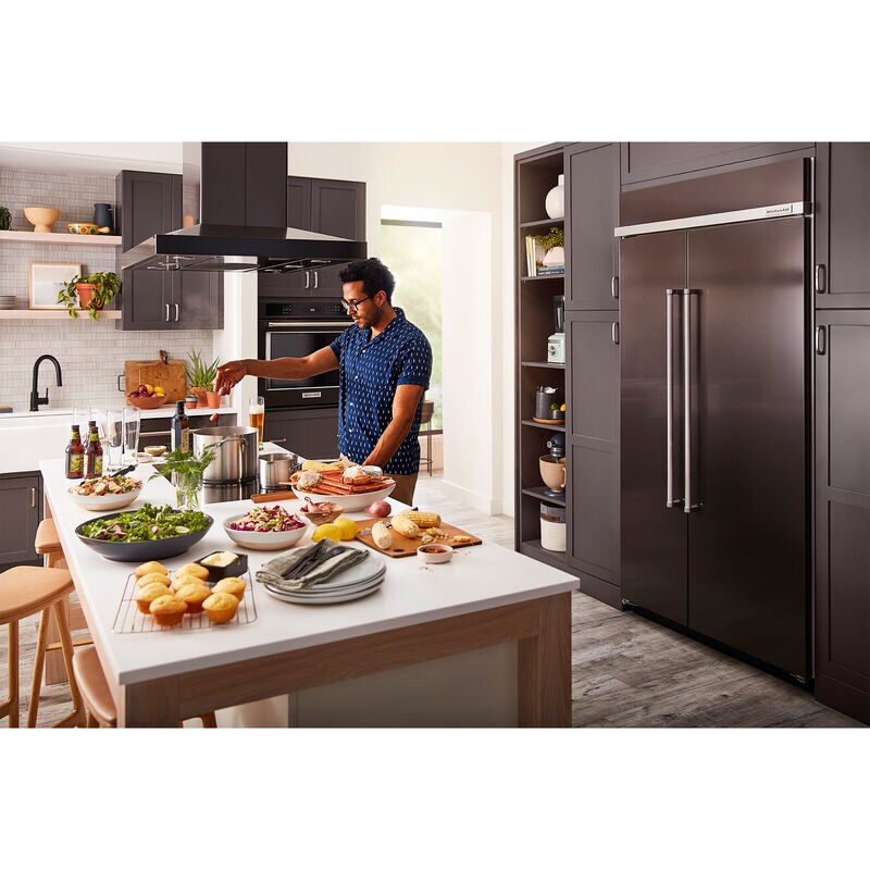 KitchenAid 30 in. 5-Burner Induction Cooktop with Simmer Burner & Power Burner - Black, , hires