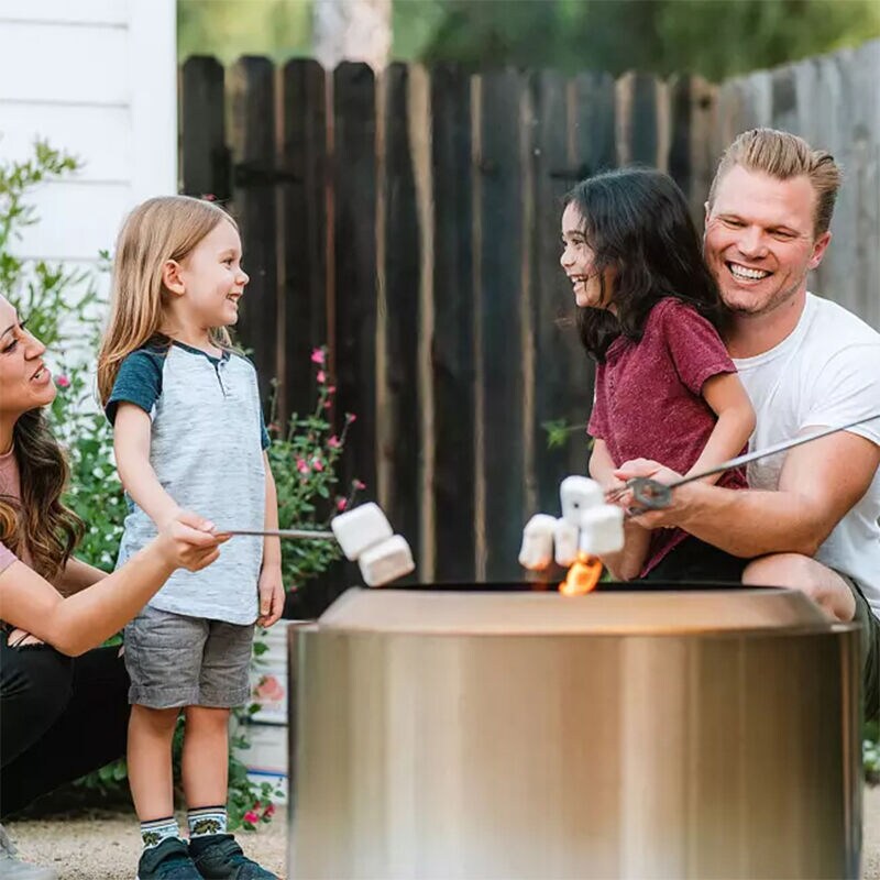 Solo Stove Yukon 2.0 Fire Pit - Stainless Steel, , hires