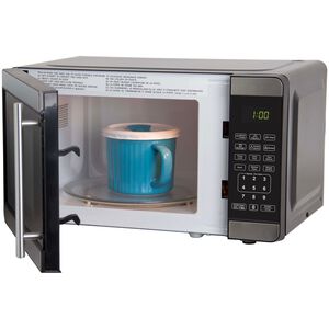 Avanti 18 in. 0.7 cu. ft. 700W Countertop Microwave - Stainless Steel, Stainless Steel, hires