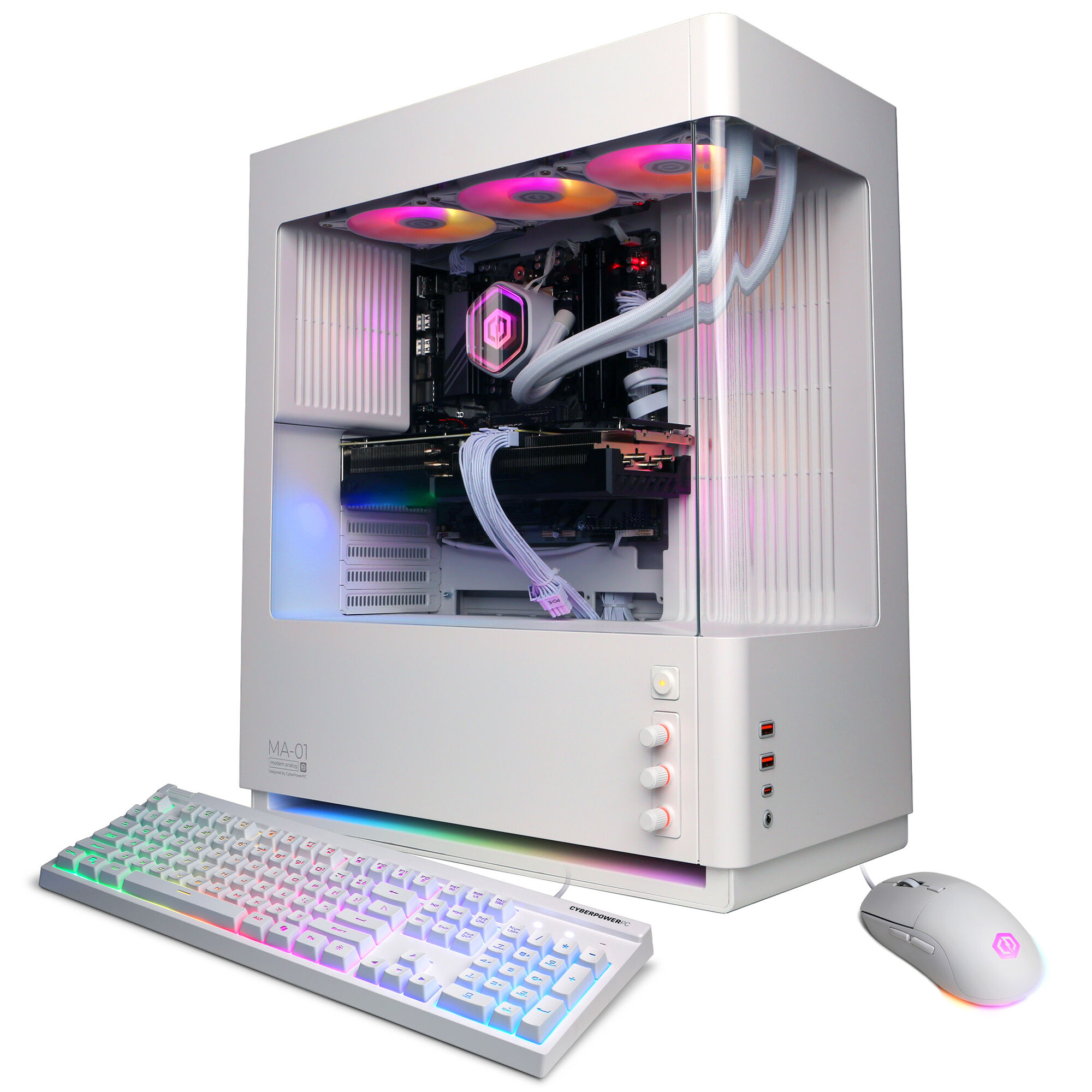 CyberPowerPC Gamer Supreme Desktop with AMD Ryzen 9 9950X3D2, 4.3
