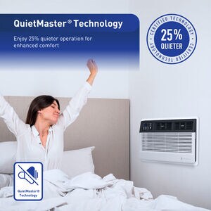 Friedrich Uni-Fit Series 12,000 BTU Heat/Cool Smart Through-the-Wall Air Conditioner with 3 Fan Speeds, Sleep Mode & Remote Control - White, , hires
