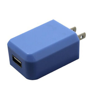 Wireless Gear USB 1 Amp AC Charger - Blue, Blue, hires