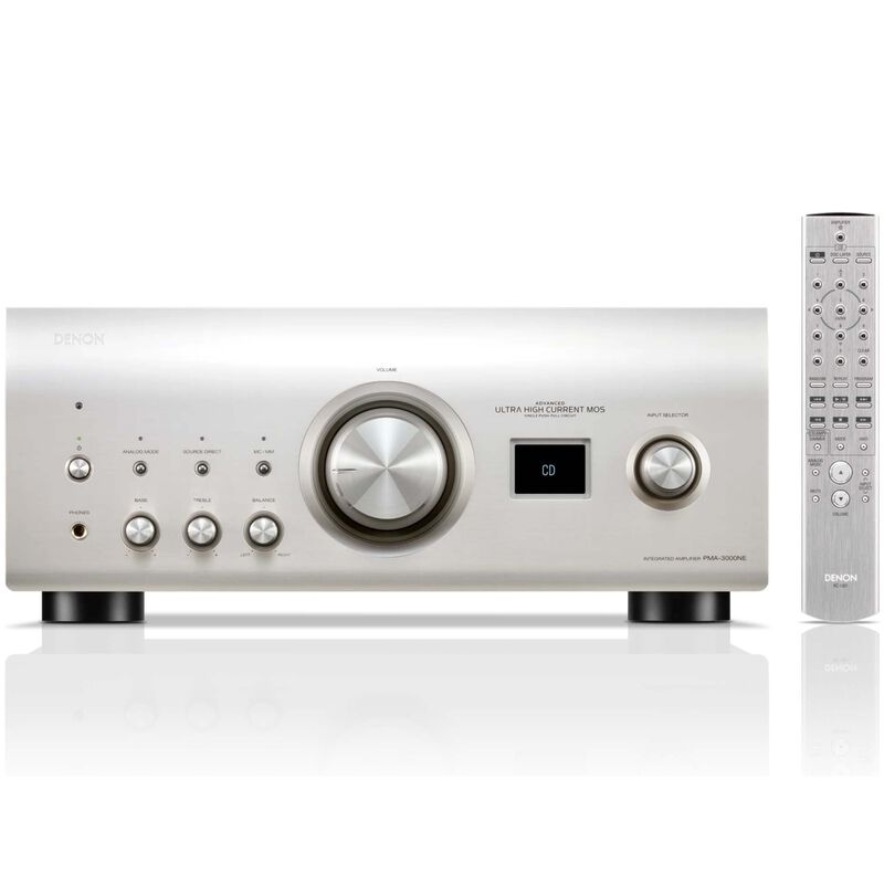 Denon 2 Ch. Integrated Amplifier with MM/MC Phono Stage - Silver, , hires