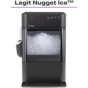 GE Profile 11 in. Smart Ice Maker with 3 lb. Ice Storage, Auto Defrost & Digital Control - Carbon Black, , hires