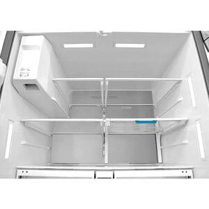 Midea 36 in. 29.3 cu. ft. Smart Garage-Ready French Door Refrigerator with One Touch Auto Fill Water Dispenser - Stainless Steel, , hires