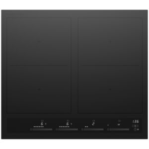 Fisher & Paykel Series 7 24 in. 4-Burner Induction Cooktop with Simmer Burner & Power Burner - Black Glass, , hires