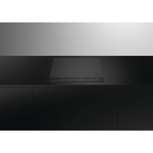 Fisher & Paykel Series 9 24 in. 4-Burner Induction Cooktop with SmartZone, Simmer Burner and Power Burner - Black, , hires
