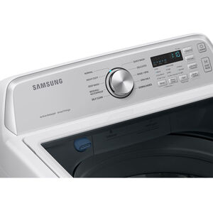 Samsung 27 in. 4.6 cu. ft. Smart Top Load Washer with ActiveWave Agitator & Active WaterJet - White, White, hires