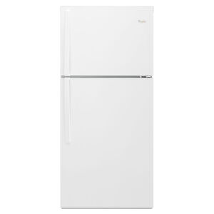 Whirlpool 30 in. 19.1 cu. ft. Top Freezer Refrigerator - White, White, hires