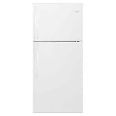 Whirlpool 30 in. 19.1 cu. ft. Top Freezer Refrigerator - White | WRT519SZDW