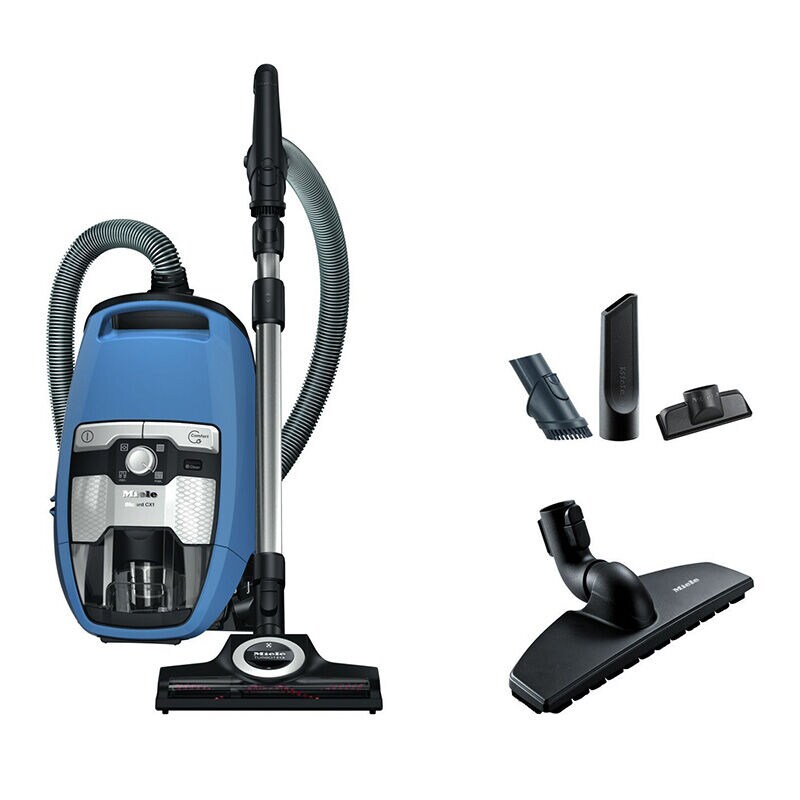 Miele Blizzard CX1 TurboTeam PowerLine Bagless Pet Canister Vacuum with HEPA Filter & 3 Additional Tools, , hires