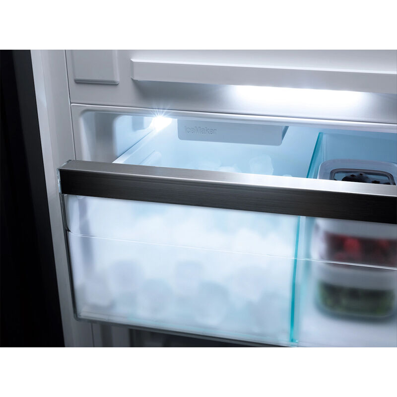 Miele 24 in. 8.7 cu. ft. Built-In Smart Counter Depth Bottom Freezer Refrigerator with Ice Maker - Stainless Steel, , hires