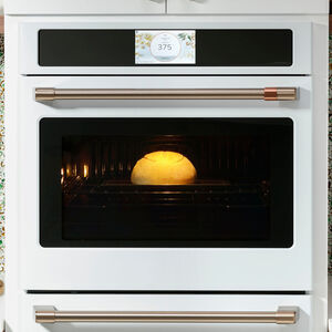 Cafe Professional Series 30 in. 5 cu. ft. Smart Electric Single Wall Oven with True European Convection - Stainless Steel, Stainless Steel, hires