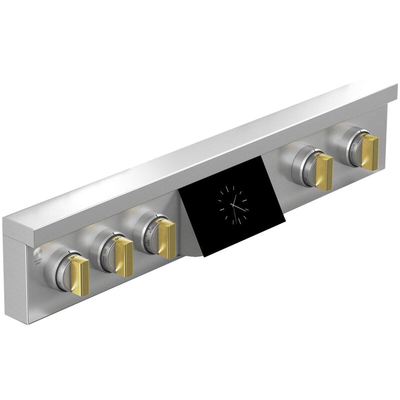 Monogram Statement Series 36 in. 5.7 cu. ft. Smart Air Fry True European Convection Dual Fuel Range with 4 Sealed Burners & Griddle - Stainless Steel, , hires