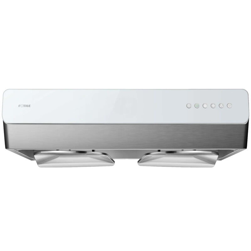 Fotile Pixie Air Series 30 in. Under Cabinet Range Hood with 3 Speed Settings and Dual WhisPower Motors, 800 CFM, Convertible Venting & 2 LED Lights - Stainless Steel, , hires