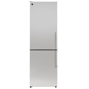 Bertazzoni 24 in. 11.4 cu. ft. Counter Depth Bottom Freezer Refrigerator with Ice Maker - Stainless Steel, , hires