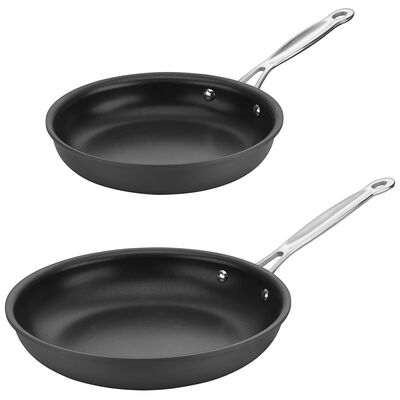 Cuisinart Chef's Classic Ceramic Nonstick Hard Anodized 2-Pc Skillet Set (8" & 10") | 622C-810