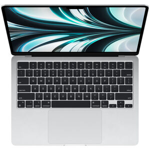 Apple MacBook Air 13.6" Retina Display,(Mid 2022) Apple M2, 8GB RAM, 256GB SSD, 8-core GPU, MacOS - Silver, , hires
