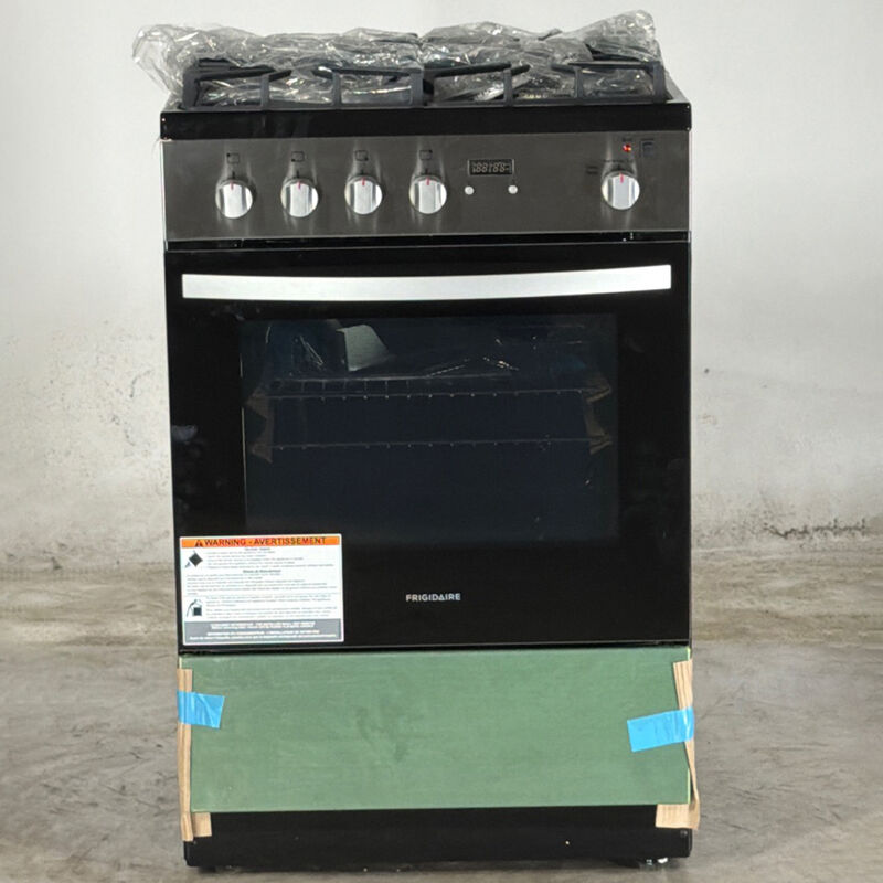 Frigidaire 24 in. 1.9 cu. ft. Gas Range with 4 Sealed Burners - Stainless Steel (Open Box Excellent Condition), , hires