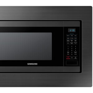 Samsung 24 in. 1.9 cu.ft Countertop Microwave with 10 Power Levels & Sensor Cooking Controls - Black Stainless Steel, , hires