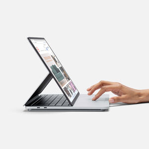 Microsoft Surface Laptop Studio with 14.4" Touch Screen, Intel Core i5, 16GB RAM, 512GB SSD -Platinum, , hires
