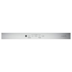 Cafe 30 in. Convertible Chimney Style Range Hood with 350 CFM, 4 Fan Speeds & 2 Halogen Lights - Stainless Steel, , hires