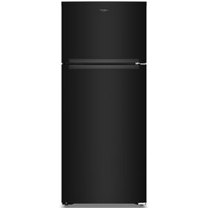 Whirlpool 28 in. 17.6 cu. ft. Garage Ready Top Freezer Refrigerator - Black, Black, hires