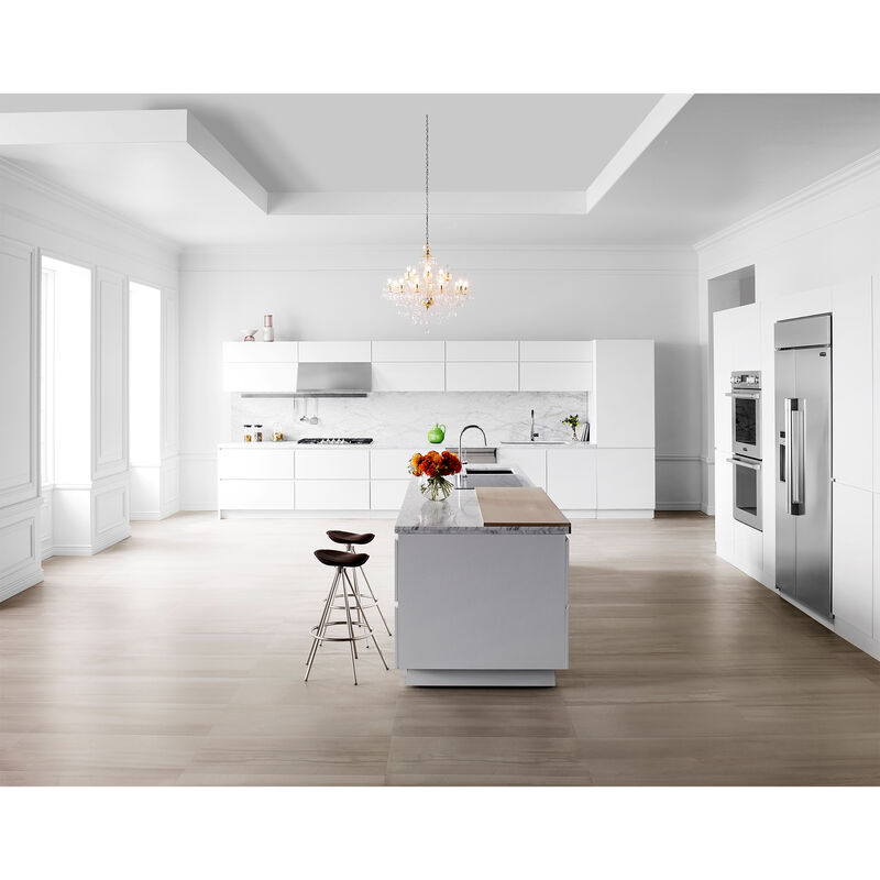 Signature Kitchen Suite 30 in. 9.4 cu. ft. Smart Front Control Electric Double Wall Oven with True European Convection - Stainless Steel, , hires