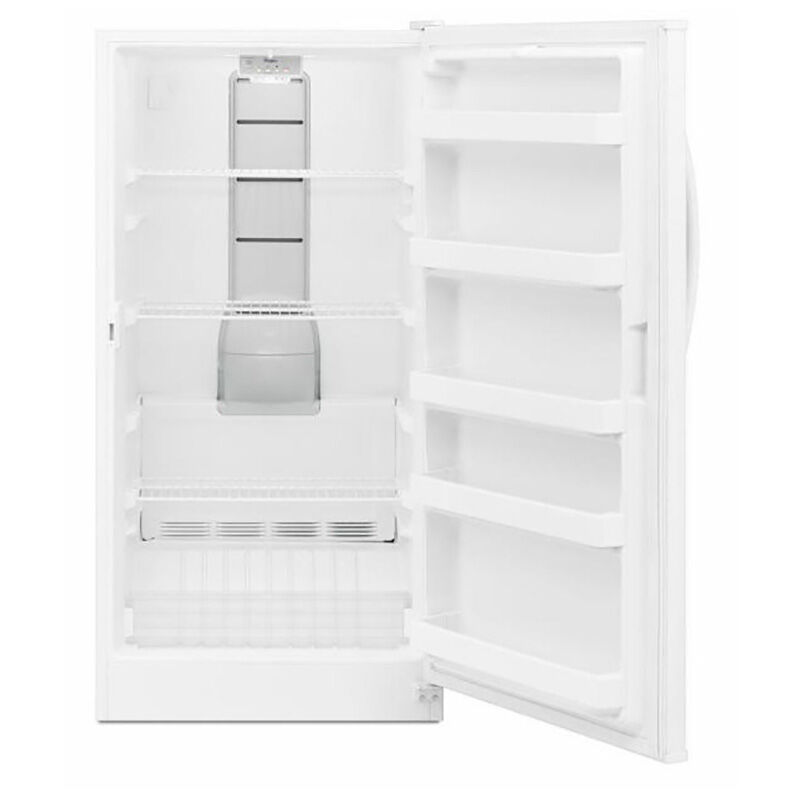 Whirlpool 30 in. 16.0 cu. ft. Upright Freezer with Adjustable Shelves - White, , hires