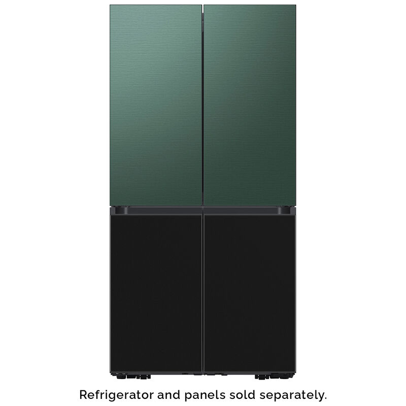 Samsung Bespoke 4-Door Flex Bottom Panel for Refrigerators - Charcoal Glass, , hires